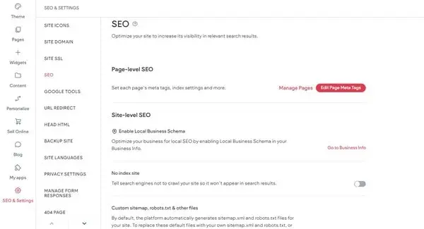 Tailor Brands SEO
