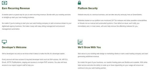 For entrepreneurs looking to offer web hosting services to their clients