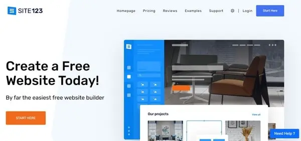A fast way to launch a business site is SITE123